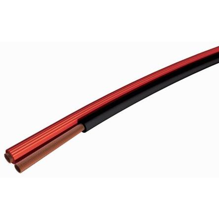 Audio kabel, Černá, Červená Polyvinylchlorid 100 m S2CEB