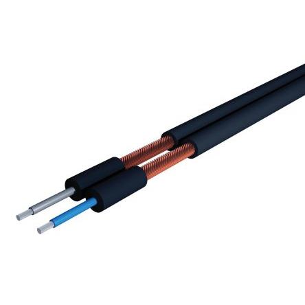 Audio kabel, řada: Micro 2žilový Stíněný, vnější průměr: 6.4 mm OD S2CEB, Černá 100 m
