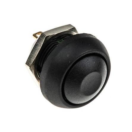 APEM Tlačítkový spínač, řada: IS IP67 SPST Panel Okamžité 13.6 mm 400mA 50 V dc