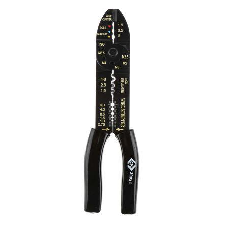 Stahovač kabelů, řada: CK 430024, typ kabelu: Kulatý 0.75, 1.0, 1.5, 2.5, 4, 6 mm celková délka 250mm CK