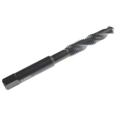 Závitník, HSS Strojní závitník, velikost závitu: M10 Metrické, celková délka: 108mm, Kombinace Dormer