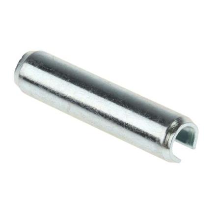 RS PRO Závlačka průměr 5 mm, Galvanizovaný, Ocel Drážkový pružný