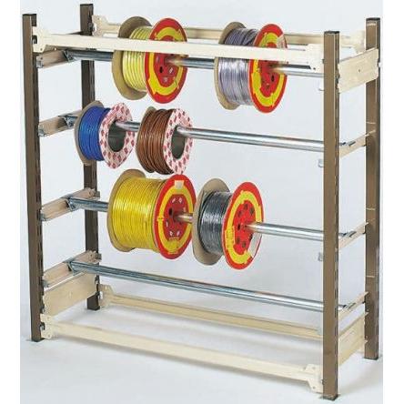 Rack na kabely Rack na kabely maximální délka kabelu 50 m 4 polic Ocel RS PRO