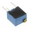 Ladicí potenciometr 50 kΩ 10 % ±100 ppm/°C 0.25 W Horní nastavení 14otáčkový, Průchozí otvor, Kolík, řada: T63 Vishay