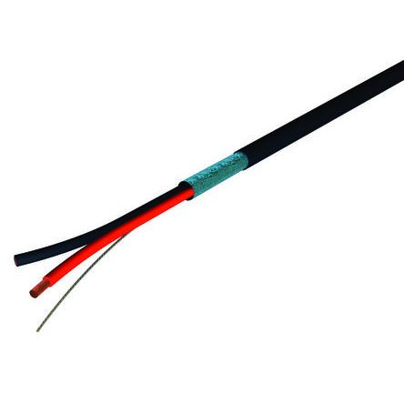 Audio kabel, řada: JA Stíněný plocha průřezu 0.22 mm² S2CEB, Černá
