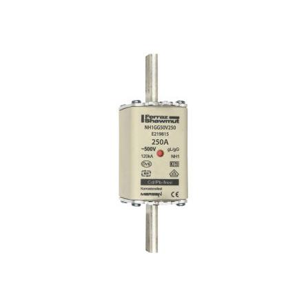 Pojistka NH 250A NH1 gG Mersen 500V ac
