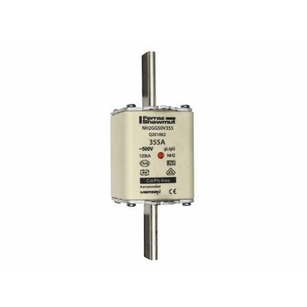 Pojistka NH 355A NH2 gG Mersen 500V ac