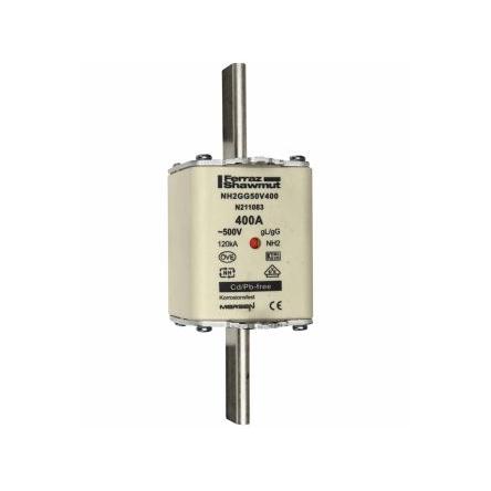 Pojistka NH 400A NH2 gG Mersen 500V ac