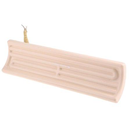 RS PRO Keramické ohřívací těleso, délka: 245mm Zakřivený keramický prvek 1 kW, šířka: 60 mm