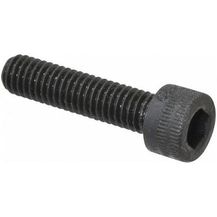 Holo-Krome Šroub s vnitřním šestihranem, Černá, Legovaná ocel hlavice Vnitřní šestihran, M6, M6, délka: 25 mm