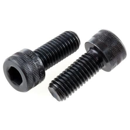 Holo-Krome Šroub s vnitřním šestihranem, Černá, Legovaná ocel hlavice Vnitřní šestihran, M8, M8, délka: 20 mm