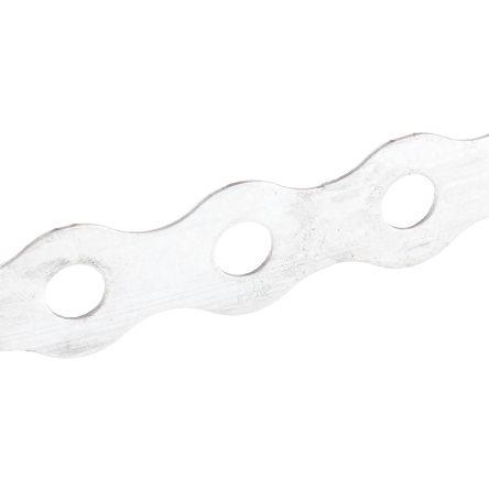 Upevňovací pásek, Pozinkovaná ocel, délka: 10 m, šířka: 18mm RS PRO