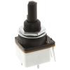 Potenciometr, průměr hřídele: 6 mm 1otáčkový, řada: 17P 10 kΩ 20 % 0.25 W 17PCSA103MC19P Rotační, Montáž do panelu,