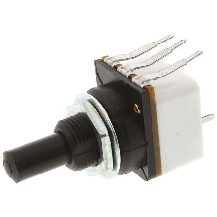 Potenciometr, průměr hřídele: 6 mm 1otáčkový, řada: 17P 10 kΩ 20 % 0.25 W 17PCSA103MC19P Rotační, Montáž do panelu,