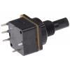 Potenciometr, průměr hřídele: 6 mm 1otáčkový, řada: 17P 470 kΩ 20 % 0.25 W 17PCSA474MC19P Rotační, Montáž do panelu,