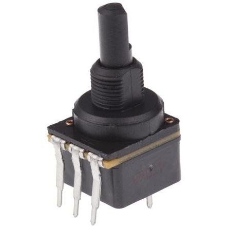 Potenciometr, průměr hřídele: 6 mm 1otáčkový, řada: 17P 470 kΩ 20 % 0.25 W 17PCSA474MC19P Rotační, Montáž do panelu,