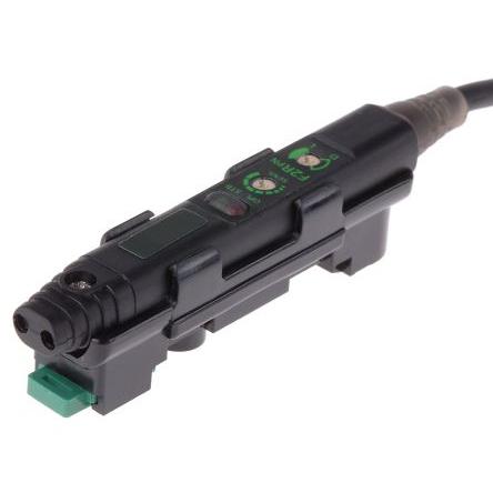 RS PRO Snímač pro vláknovou optiku Plastové vlákno 1 kHz, výstup: PnP IP65 24V dc