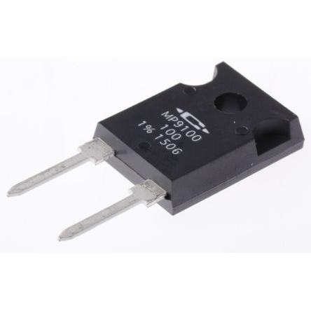Rezistor Výkonový vrstvový, řada: MP9100 100 Ω 1 % MP9100-100-1% 100 W Caddock