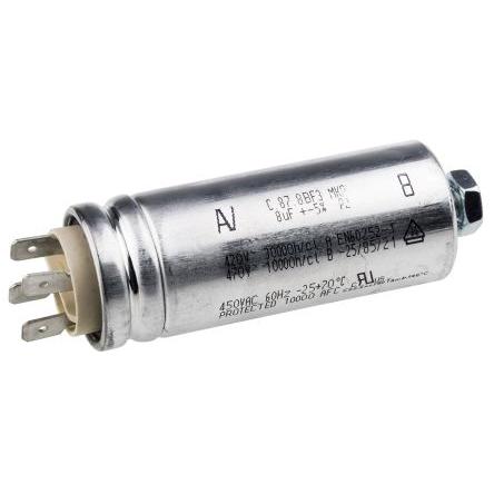Vrstvové kondenzátory, řada: C87 8 μF ±5 % 450V ac, Montáž na rám KEMET