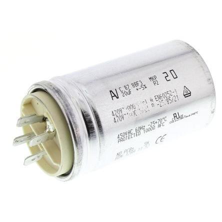 Vrstvové kondenzátory, řada: C87 20 μF ±5 % 450V ac, Montáž na rám KEMET