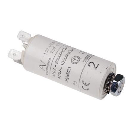 Vrstvové kondenzátory, řada: C27 2 μF ±5 % 470V ac, Montáž na rám 0.8 mm KEMET
