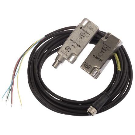 Allen Bradley Guardmaster 440N Magnetické Bezkontaktní bezpečnostní spínač 300V dc Nerezová ocel NC M12