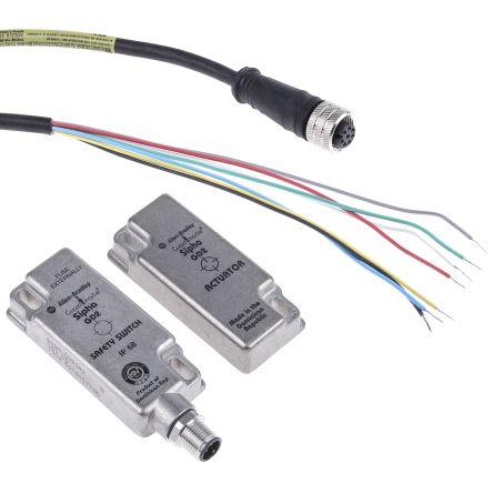 Allen Bradley Guardmaster 440N Magnetické Bezkontaktní bezpečnostní spínač 300V dc Plastové 1 NO/1 NC Přípojka