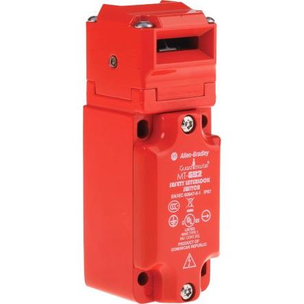Allen Bradley Guardmaster 440K Blokovací bezpečnostní spínač S klíčem Včetně ovladače Zinek Blokování