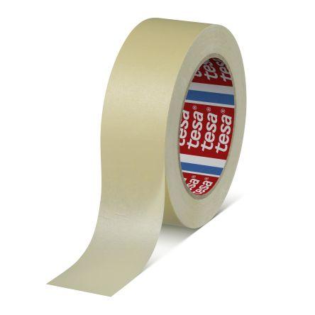 Maskovací páska, Žlutá 04329-00004-01 materiál nosiče Papír Přírodní pryž 4329 38mm Tesa, délka: 50 m