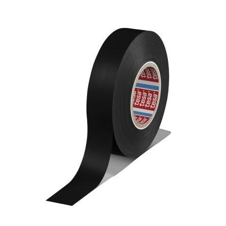 Elektrikářská páska, název: 4163, Černá Polyvinylchlorid 7000 V 19mm x, délka: 33 m tloušťka 126 μm Tesa