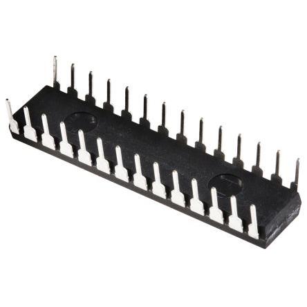 Microchip Mikrokontrolér PIC16F873-04/SP 8 bit PIC 4 MHz Blesk 192 bit RAM, počet kolíků: 28 kolíkový, SPDIP