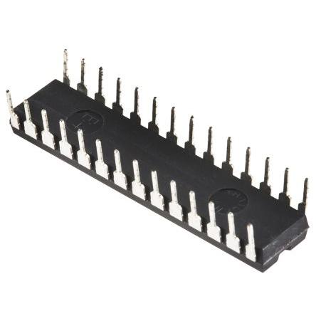 Microchip Mikrokontrolér PIC16F876-04/SP 8 bit PIC 4 MHz Blesk 368 bit RAM, počet kolíků: 28 kolíkový, SPDIP