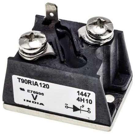Vishay Tyristor SCR VS-T90RIA120 120 mA 90 A 1200 V 1.87 kA, D-55, počet kolíků: 3 kolíkový 1.55 V