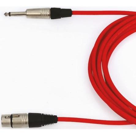 Van Damme Kabel XLR, A: Vnitřní, A: XLR3, B: Vnější 5 m, Červená
