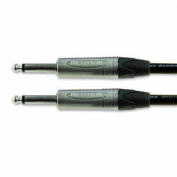 Pomocný kabel délka 3 m, A: Vnější, A: Zástrčka mono Van Damme, B: Vnější, B: Zástrčka mono, Černá 101-002-202 BLACK
