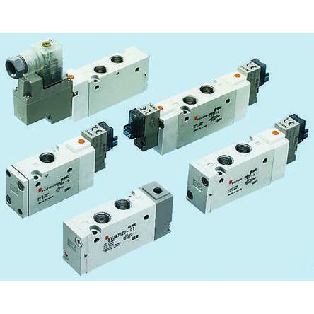 Pneumatický solenoidový ventil 3/2 běžně zavřený, řada: SYJ G 1/8 Elektromagnetický/pružina, max. průtok: 490.75NL/min