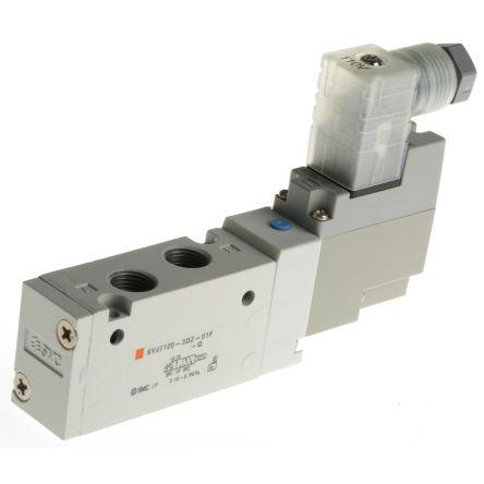 Pneumatický solenoidový ventil 5/2, řada: SYJ G 1/8 Elektromagnetický/pružina, max. průtok: 626L/min SMC 115V ac