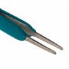 Pinzeta, celková délka: 4.7in Antimagnetický, Nerezová ocel Plochý špička Dávkovač pájení druhé cívky ESD Weller Erem