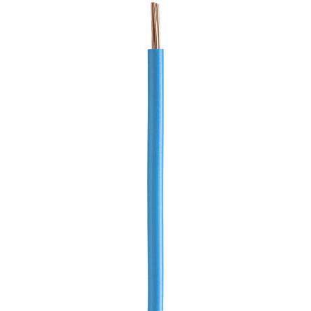 Zapojovací vodič, řada: 6491X, typ kabelu: Splétaný, typ kabelu: 6491X, prameny vodičů: 7/0.53 mm, Modrá, 750V 100 m