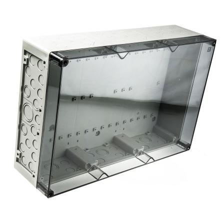 Spelsberg Pouzdro, řada: AKL IP65 Nestíněný barva Šedá IK07 barva Průhledné Polystyren 450 mm 132 mm 300 mm