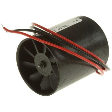 Micronel Axiální ventilátor, řada: D300L, průtok vzduchu: 8.76 m³/h 580 mW 12V dc 60 mA 30 mm 36mm 36 mm