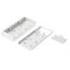 Hammond Kapesní pouzdro Integrovaná přihrádka na baterie Prohlubeň pro klávesnici ABS barva Šedá 140 mm 28 mm 66 mm IP54