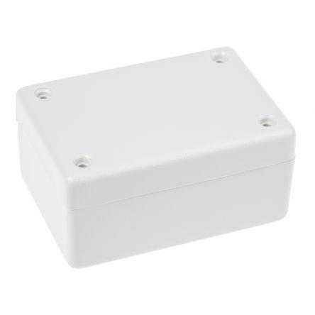 Hammond Pouzdro, řada: 1594 IP54 Nestíněný barva Světle šedá barva Světle šedá ABS 81 mm 28 mm 56 mm