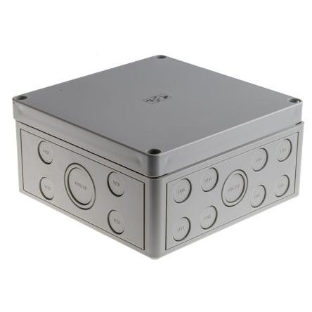 Spelsberg Pouzdro, řada: TK PS IP66 Nestíněný barva Šedá IK07 barva Šedá Polystyren 182 mm 90 mm 180 mm