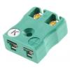 Konektor termočlánku, pro použití s: Termočlánek typu K RS PRO, Konektor miniaturní zásuvky PCB