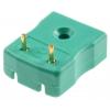 Konektor termočlánku, pro použití s: Termočlánek typu K RS PRO, Konektor miniaturní zásuvky PCB