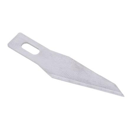 RS PRO Výměnná čepel č. 37 mm Jemný hrot diagonální, Ocel Skalpelová čepel 100