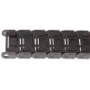 Kabelové rozdvojky, řada: e-chain Igumid G barva Černá 37mm x 15 mm x 1 m, min. poloměr ohybu 38 mm Igus
