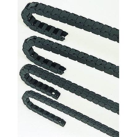 Kabelové rozdvojky, řada: e-chain Igumid G barva Černá 58.2mm x 19.3 mm x 1 m, min. poloměr ohybu 38 mm Igus