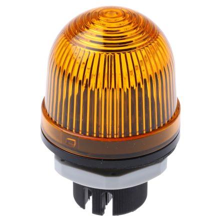 Werma Maják, řada: EM 800 Stálé barva Žlutá 230V ac/dc Žárovka Panel CE Certified, cULus Listed, EAC Certified IP65